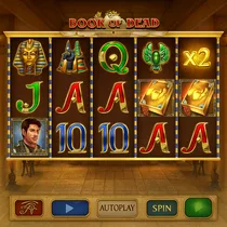 Sportuna - Book of Dead Slot Game - Avontuurlijke winsten